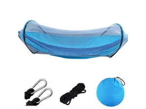 Versatile collection for Early-bird special Hammock Bed Pop Up Blue With or Person Camping 1 Net Mosquito 2 Outdoor