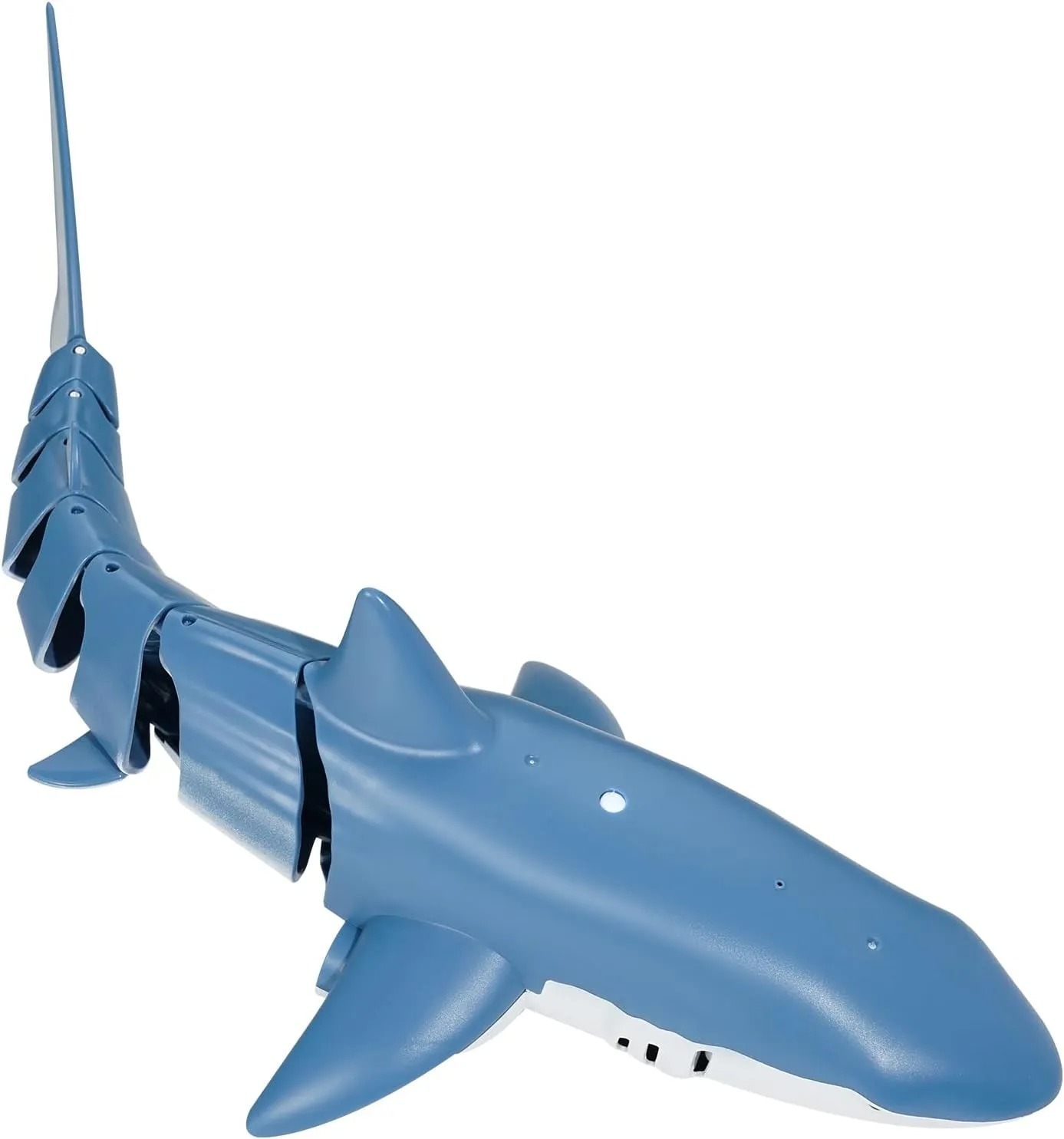 VEVOR Remote Control Shark Toy, 2.4GHz High Simulation Shark RC Boat for Swimming Pool Bathroom, Electric RC Fish Toy with 2 Batteries, Light & Spray Water Function for 6  Year Old Boys Girls