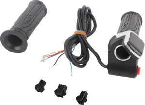 VGEBY 1Pair Handlebar Throttle Grip, Waterproof LCD Display Handle Twist Grip Clamp for Electric Cars Bike Scooter 36/48V(36V) Ebike Twist Throttle 48V Ebike Thumb Throttle 48 Volt Controller Box