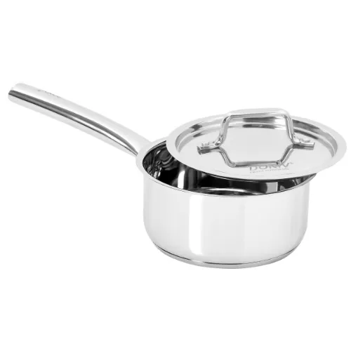 Vinod – Doniv 2 Piece Majestic Sandwich Bottom Cookware Set, 1 Piece Sauce Pan with lid 14 cm &#038; 1 Piece Kadhai with Lid 24 cm