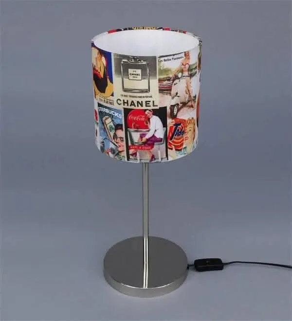 Vintage Ads Lamp