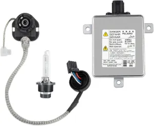 W3T19371 Xenon HID Headlight Ballast Compatible with Acura TL TSX ZDX MDX RDX ILX Honda Accord Odyssey Mazda 3 5 CX-5 Mitsubishi Lancer with Igniter D2S Bulb Replaces W3T16271 W3T15671