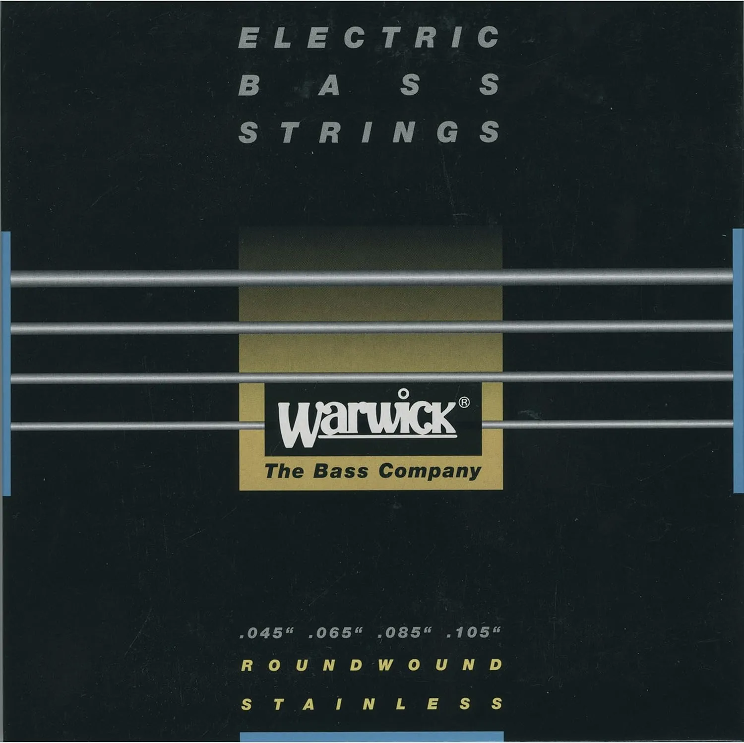 Warwick Black Label Stainless Medium 4-String Bass Strings