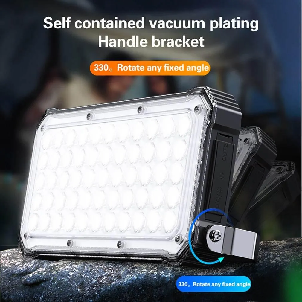 Waterproof LED Power Bank - Wireless Charging Portable Charger