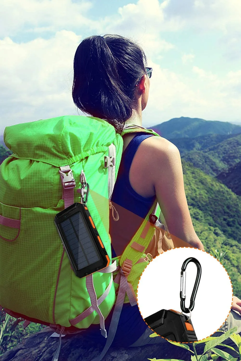Waterproof Solar Power Bank