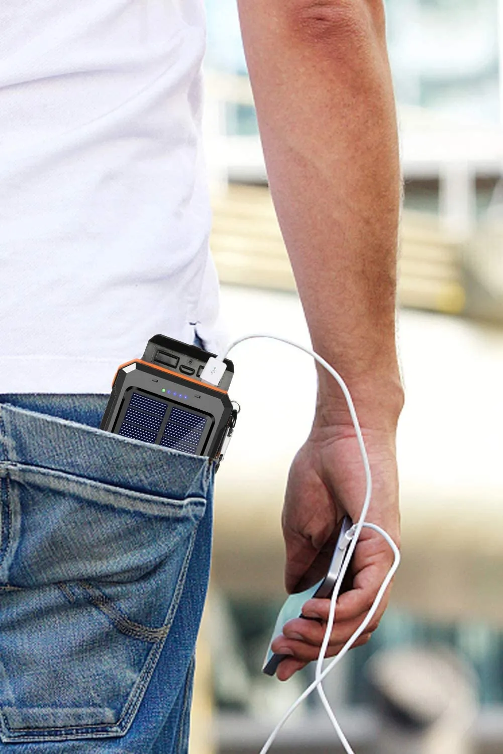 Waterproof Solar Power Bank