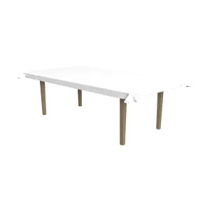 White Plastic Party Table Roll