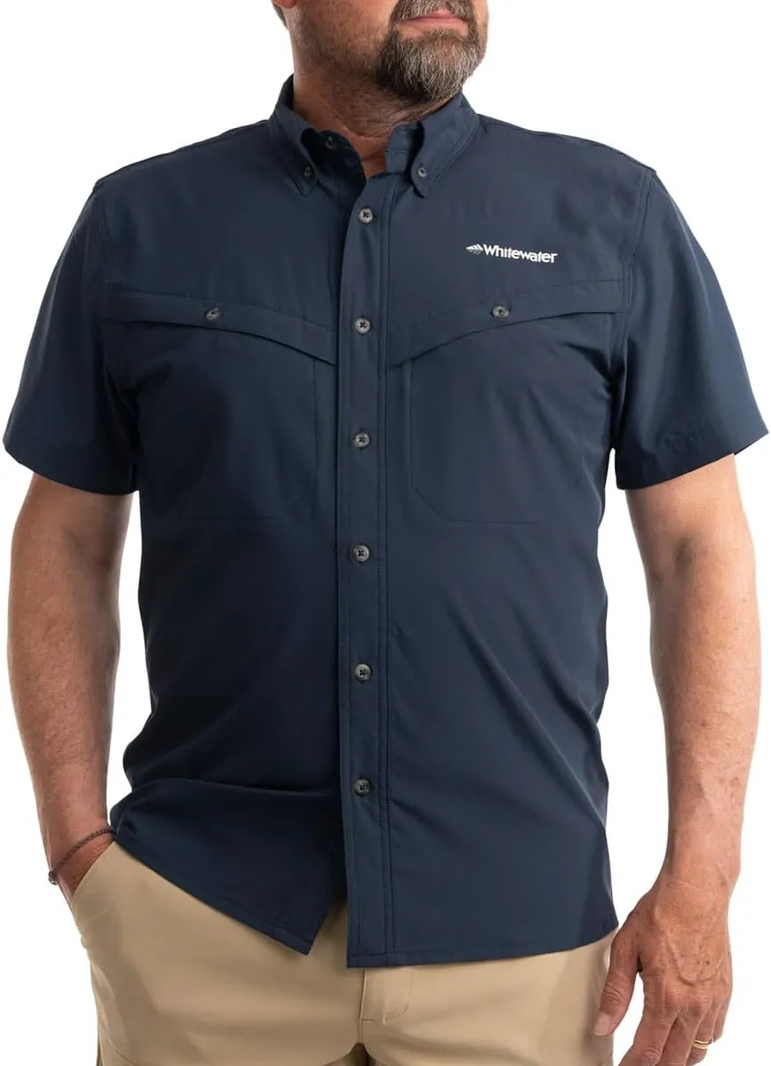 Whitewater Lightweight Moisture Wicking Short Sleeve Shirt with UPF 50