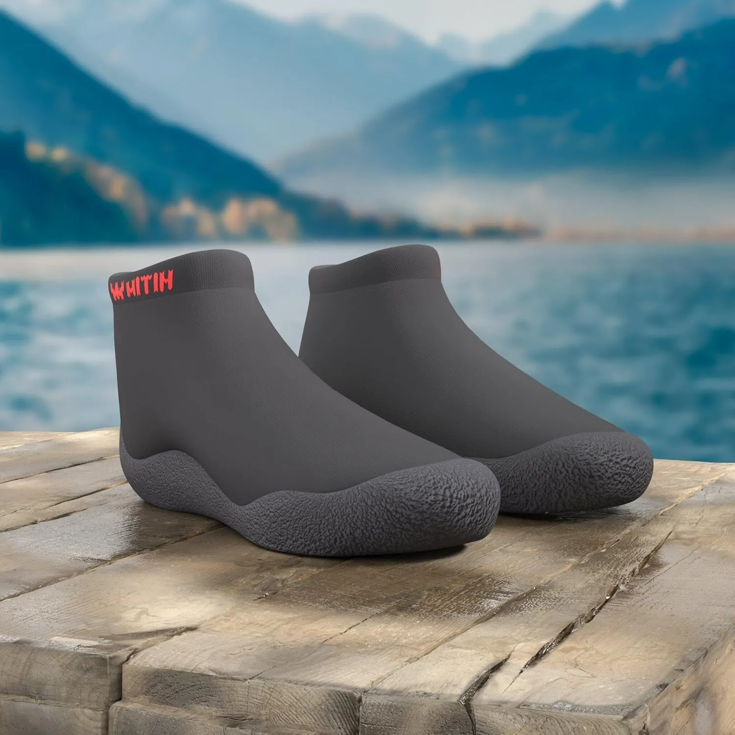 WHITIN Minimalist Barefoot Sock Shoes for Women and Men | Lightweight Eco-friendlier Water Shoes | Multi-Purpose & Ultra Portable
