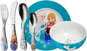 WMF Disney Frozen Children's Cutlery Set, Transparent, 6-Piece