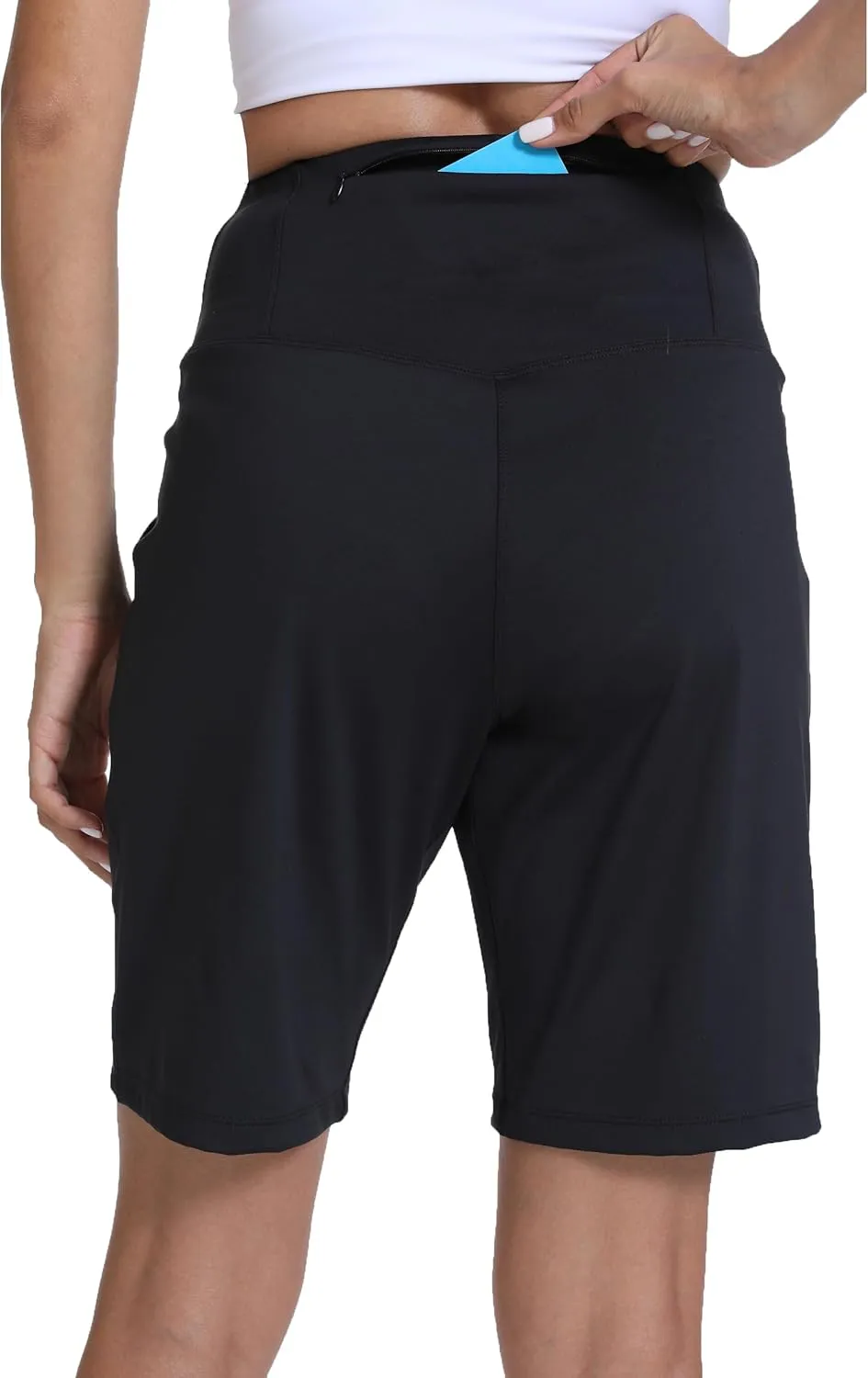 Women's Athletic Running Shorts with Pockets Lightweight Quick Dry Hiking Shorts for Workout Gym and Sports