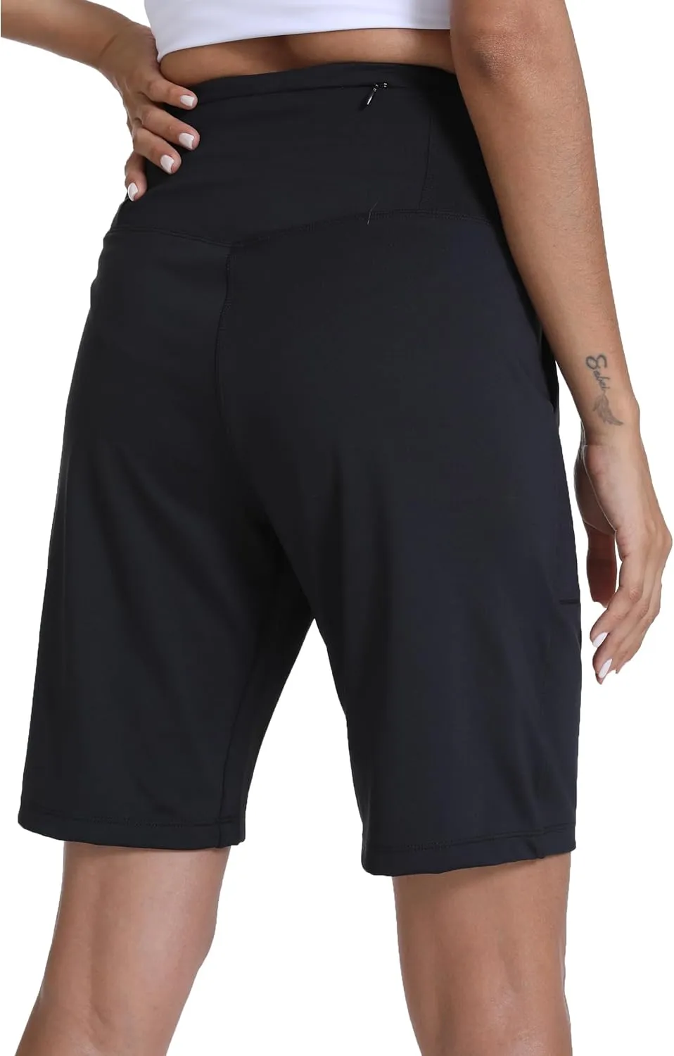 Women's Athletic Running Shorts with Pockets Lightweight Quick Dry Hiking Shorts for Workout Gym and Sports