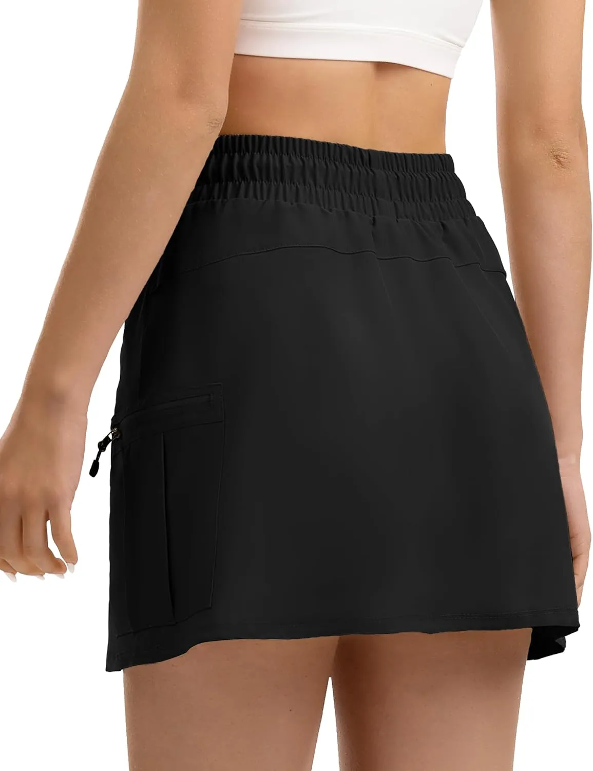 Women's Hiking Cargo Skort Golf Skirt with 5 Pockets Tennis Dressy Casual 16" Skorts for Summer Travel Outdoor 2025