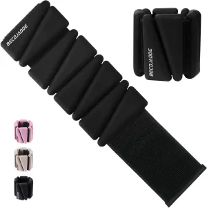 Wrist Ankle Weights Set of 2(1 lb/2 lb Each) Adjustable Weights Training Intensity for Strength Training Walking Running Yoga Pilates Jogging for Women Men