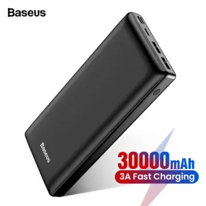 Xiaomi Charger Portable Charging 30000 mAh USB Powerbank 30000mAh C External For PD Battery Fast Poverbank Customer-friendly mi Power Waterproof Bank Baseus