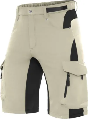 XKTTAC Men's Outdoor Quick Dry Lightweight Stretchy Shorts for Hiking, Tactical, Camping, Travel with 6 Pockets