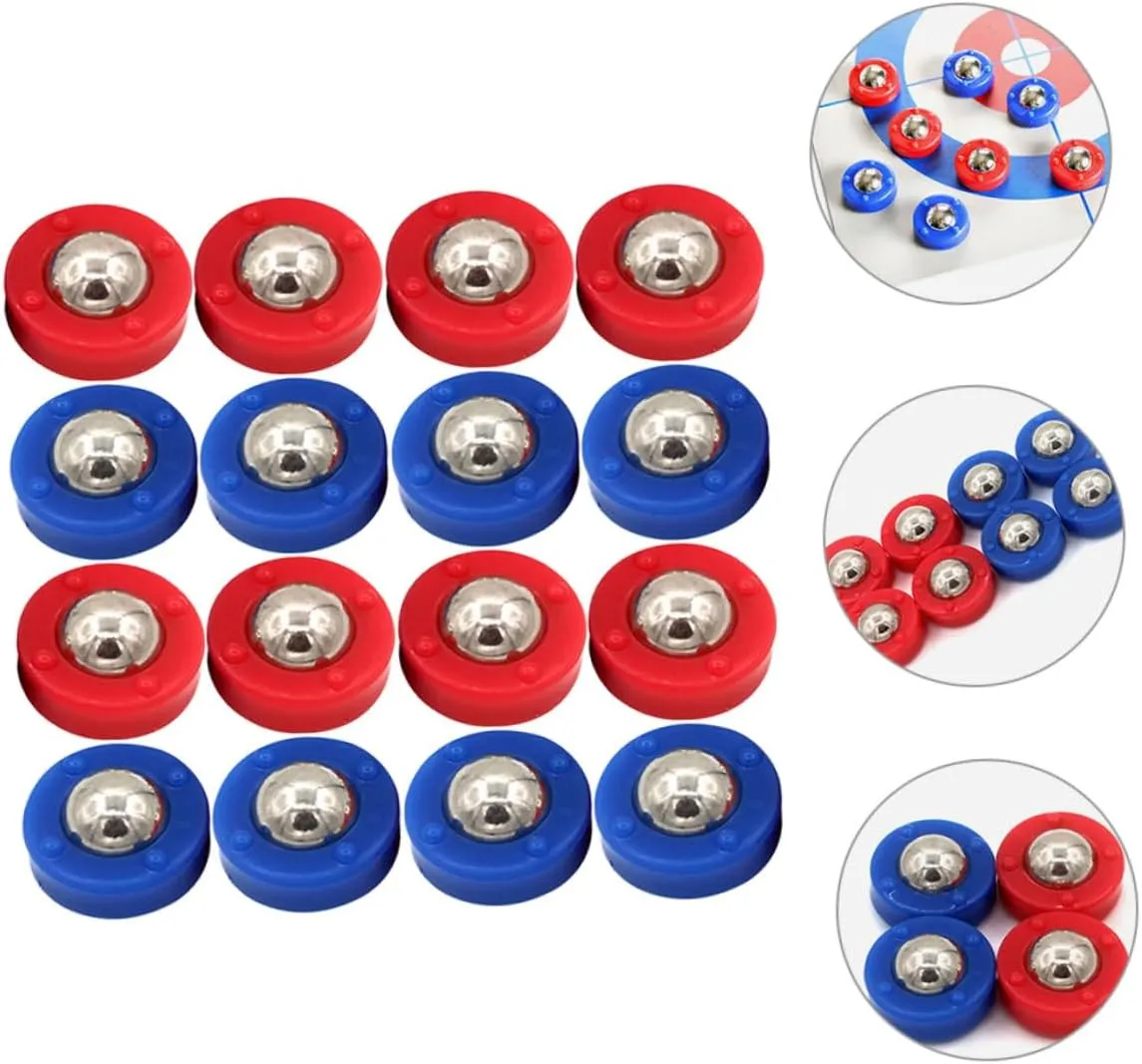 YARNOW Tabletop Shuffleboard Backyard Party Shuffleboard Table Pucks Multi Adults Shuffleboard Sliding Balls