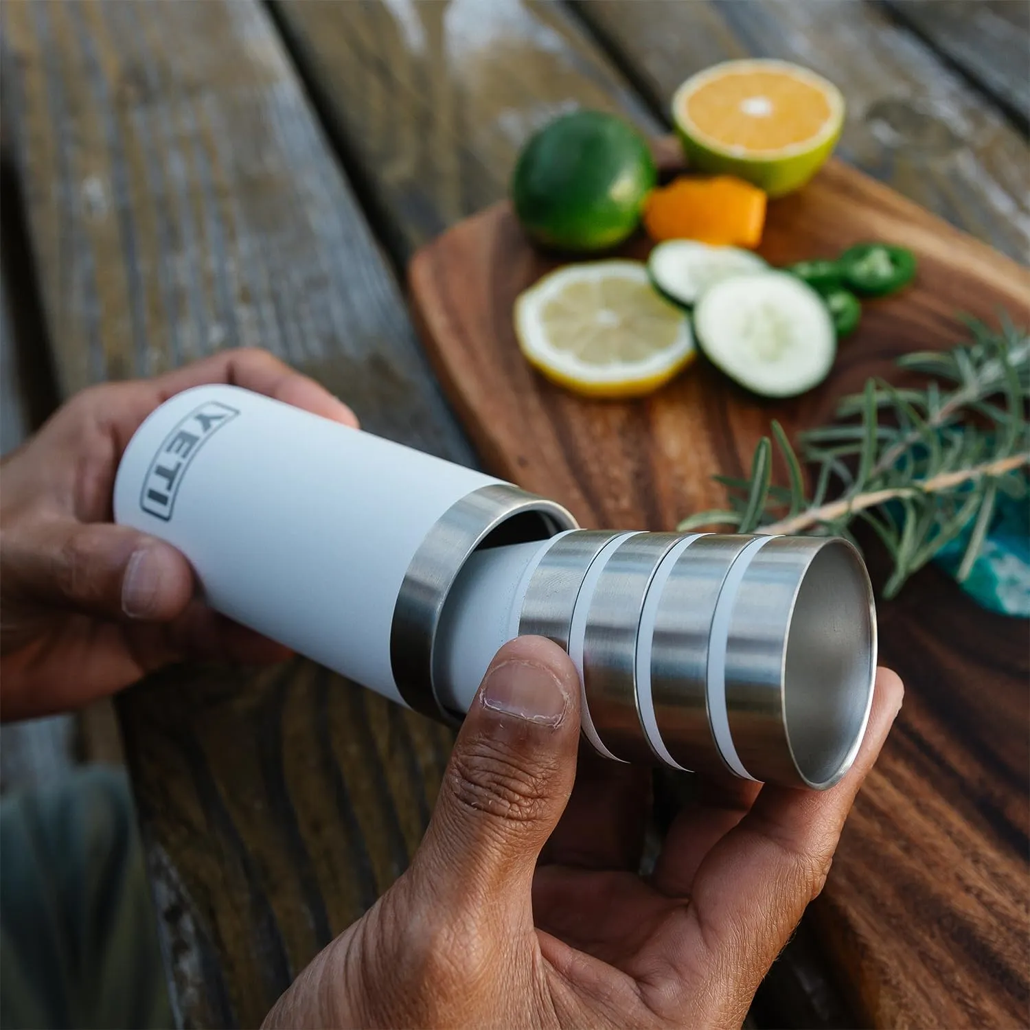 YETI Shot Glasses with Carrying Case, Set of 4