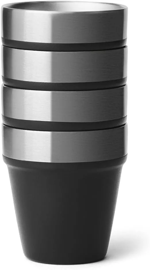 YETI Shot Glasses with Carrying Case, Set of 4