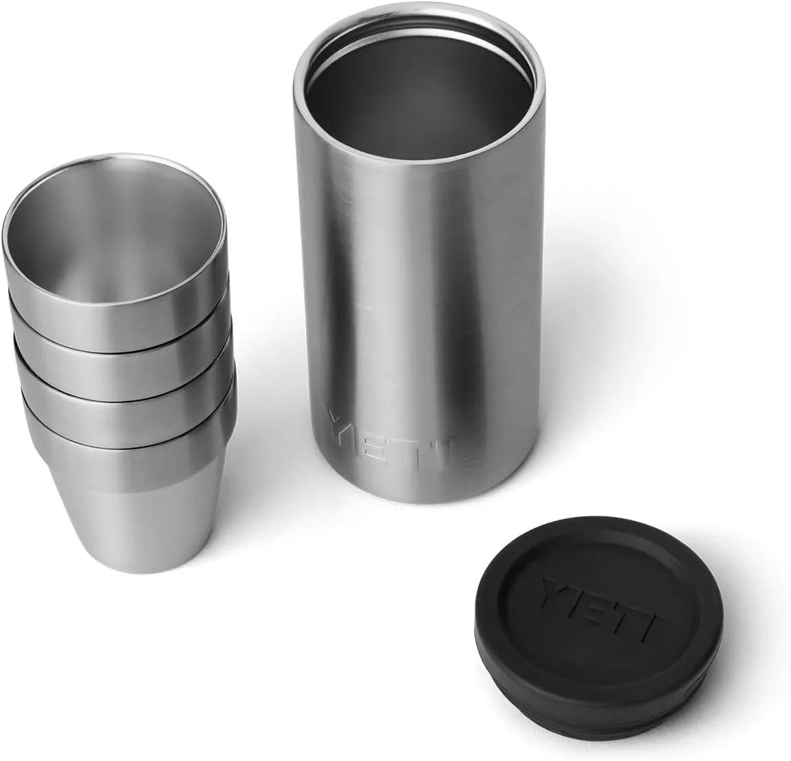 YETI Shot Glasses with Carrying Case, Set of 4
