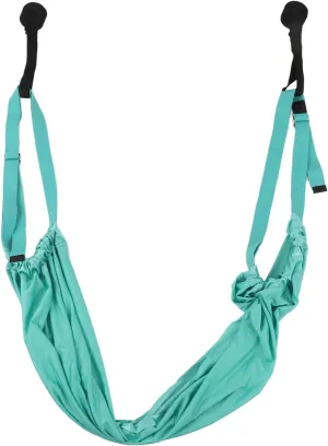 Yoga Strap Pilates Stretch Band Aerial Yoga Flexibility Strap for Flexibility Training, Adjustable Portable Yoga Stretching Hammock for Home