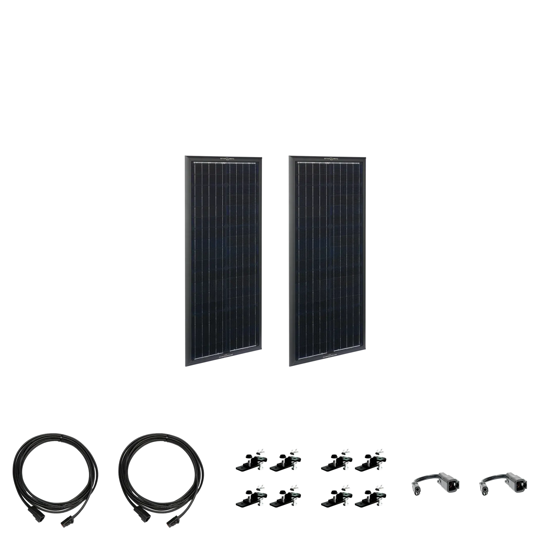 ZAMP SOLAR | Obsidian Series 90 Watt Solar Panel Kit 2x45 (ZSK1005)