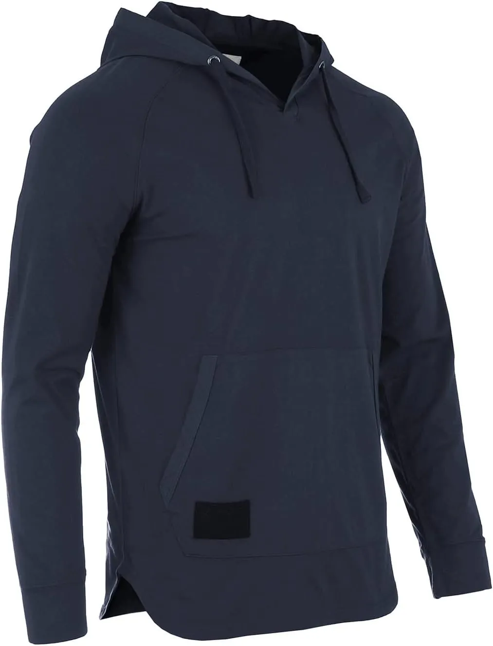 ZIMEGO Men's Long Sleeve Hoodie Garment Dyed Pullover Hood shirt - Lightweight