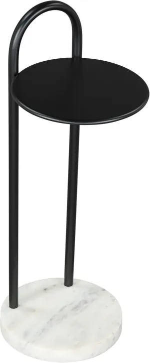 Zuo Christian Side Table Black & White