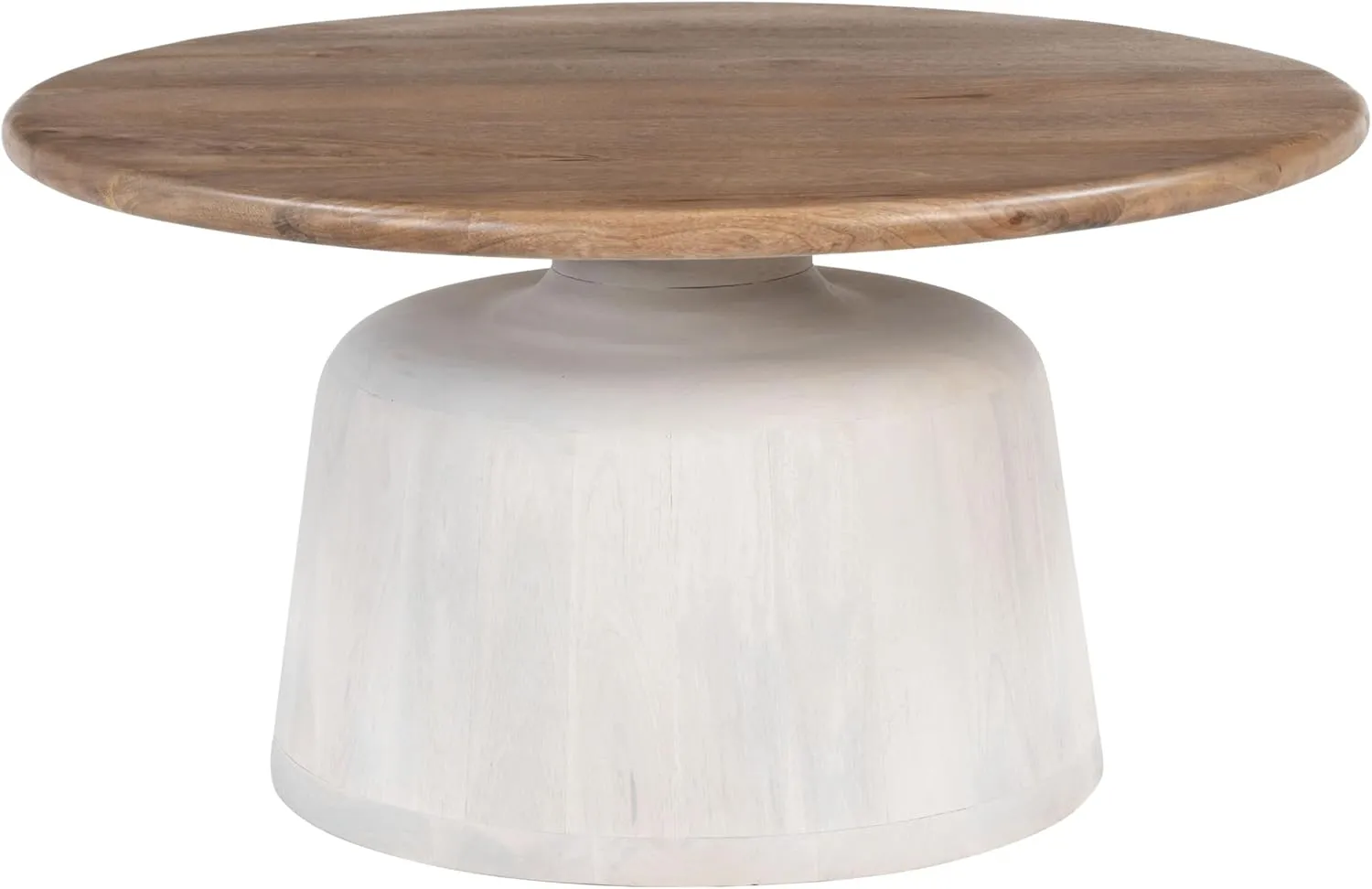Zuo Goblet Coffee Table Brown & White