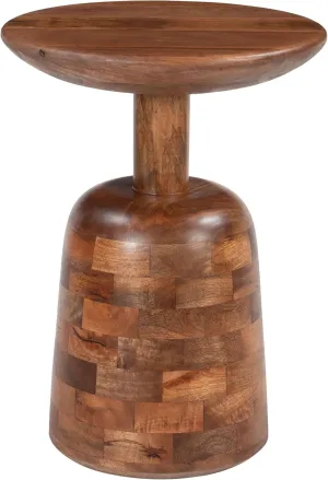 Zuo Kelk Side Table Walnut