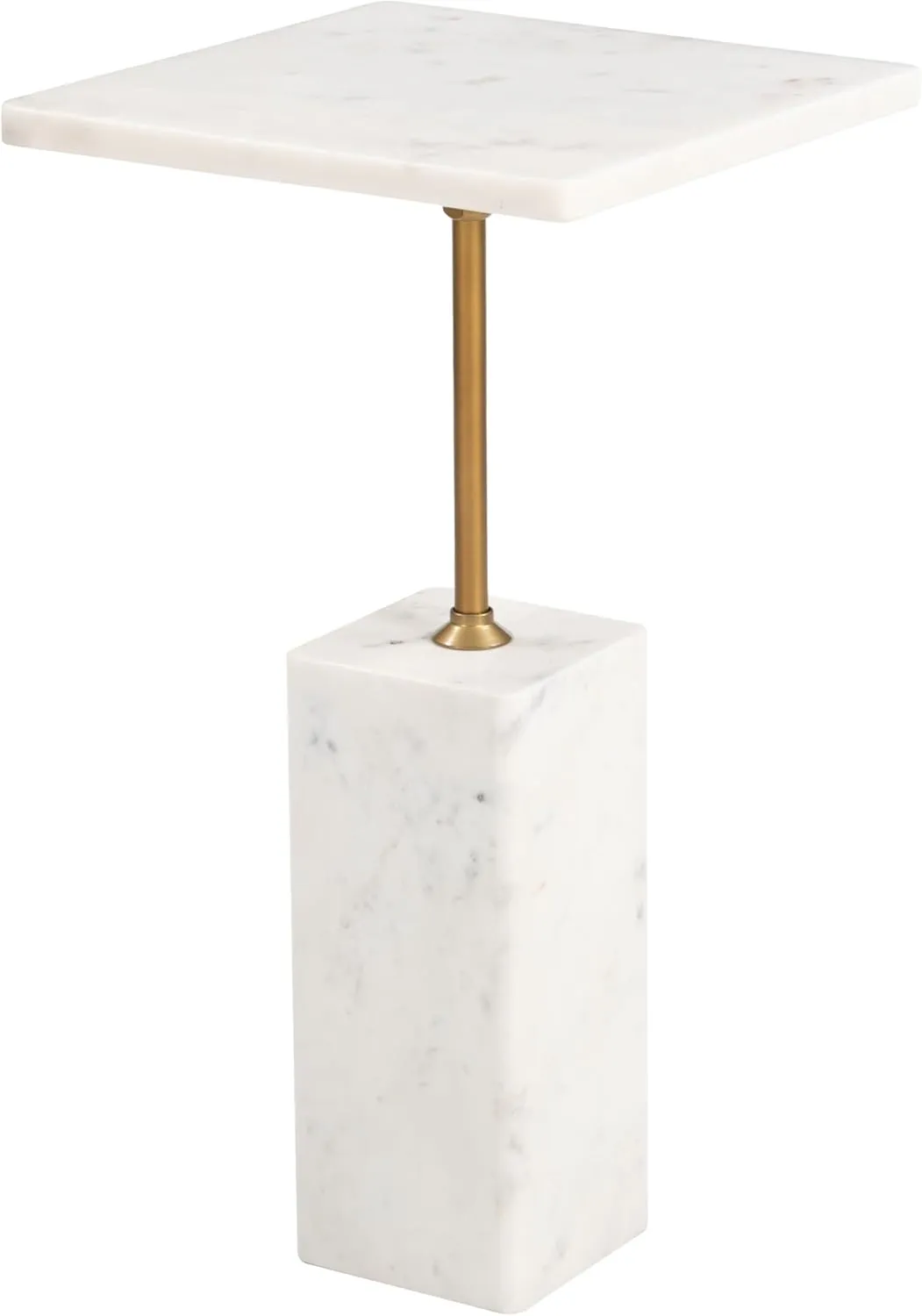 Zuo Naht Side Table White